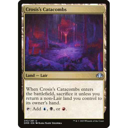 Dominaria Remastered - 242 - Crosis's Catacombs - Uncommon - C - Non-foil