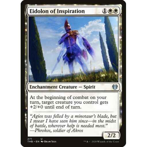 Theros Beyond Death - 271 - Eidolon of Inspiration - Uncommon - W - Non-foil