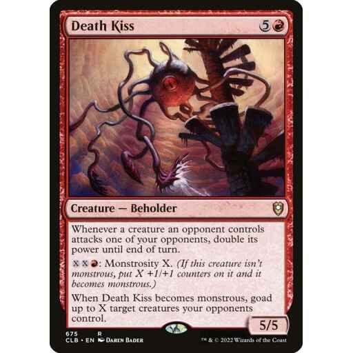 Commander Legends: Battle for Baldur's Gate - 675 - Death Kiss - Rare - R - Non-foil