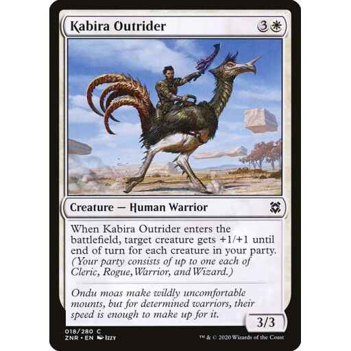 Zendikar Rising - 18 - Kabira Outrider - Common - W - Non-foil
