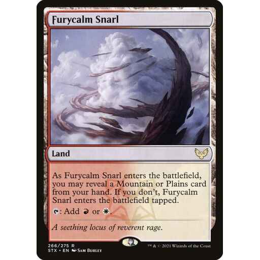 Strixhaven: School of Mages - 266 - Furycalm Snarl - Rare - C - Non-foil