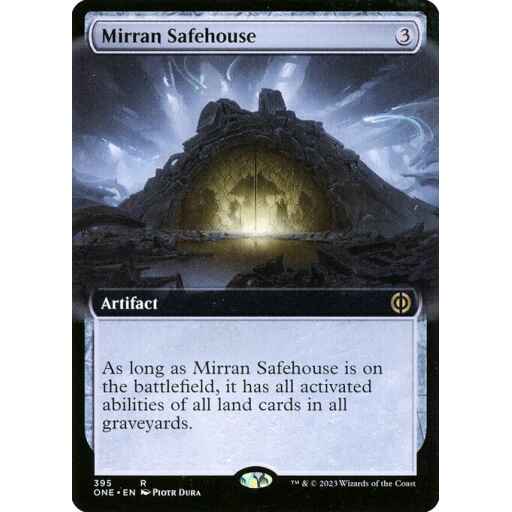 Phyrexia: All Will Be One - 395 - Mirran Safehouse - Rare - C - Non-foil