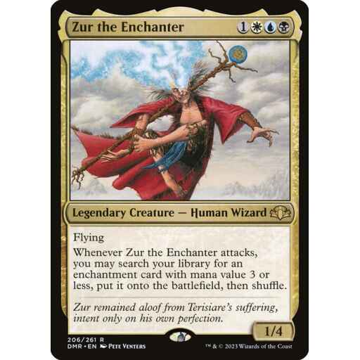 Dominaria Remastered - 206 - Zur the Enchanter - Rare - Multi - Non-foil