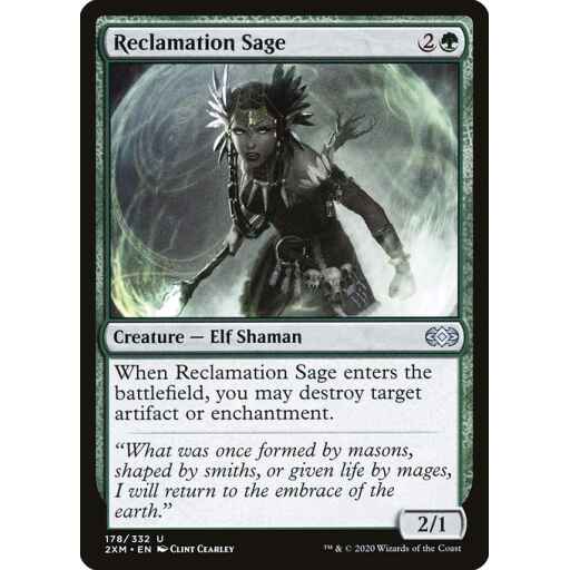 Double Masters - 178 - Reclamation Sage - Uncommon - G - Non-foil
