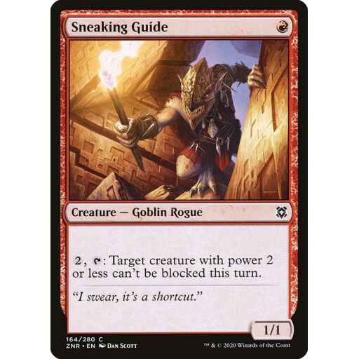 Zendikar Rising - 164 - Sneaking Guide - Common - R - Non-foil