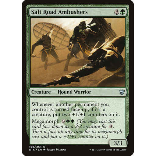 Dragons of Tarkir - 198 - Salt Road Ambushers - Uncommon - G - Non-foil