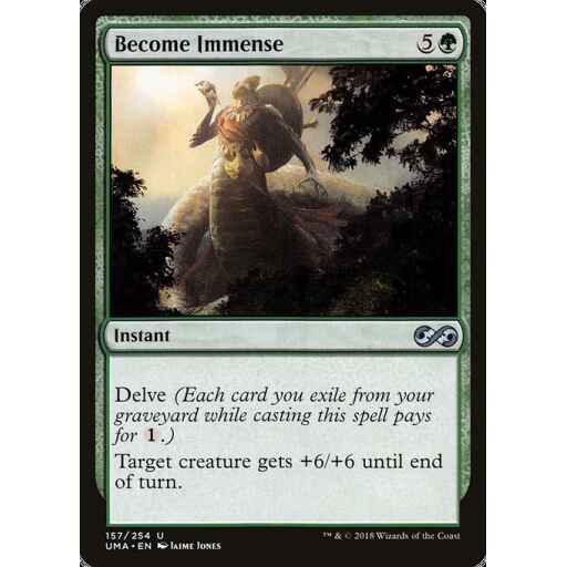 Ultimate Masters - 157 - Become Immense - Uncommon - G - Non-foil