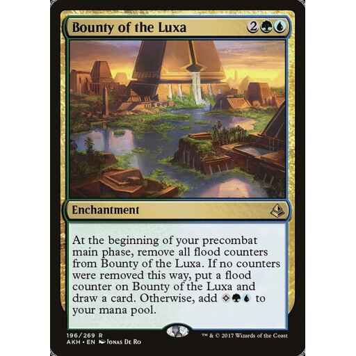 Amonkhet - 196 - Bounty of the Luxa - Rare - UG - Foil