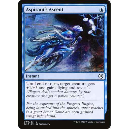 Phyrexia: All Will Be One - 40 - Aspirant's Ascent - Common - U - Non-foil