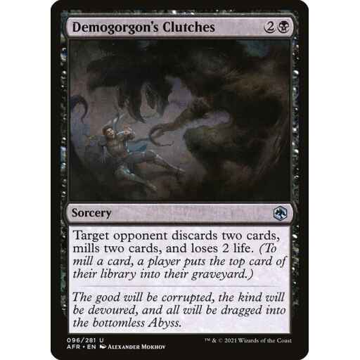 Adventures in the Forgotten Realms - 96 - Demogorgon's Clutches - Uncommon - B - Non-foil