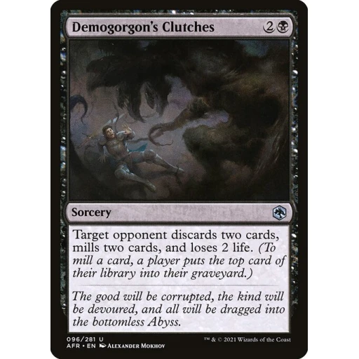 Adventures in the Forgotten Realms - 96 - Demogorgon's Clutches - Uncommon - B - Non-foil