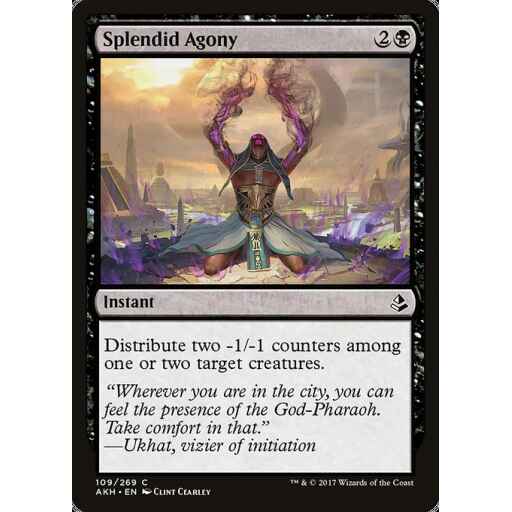 Amonkhet - 109 - Splendid Agony - Common - B - Non-foil