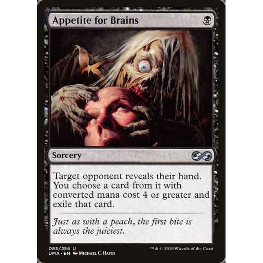 Ultimate Masters - 83 - Appetite for Brains - Uncommon - B - Non-foil