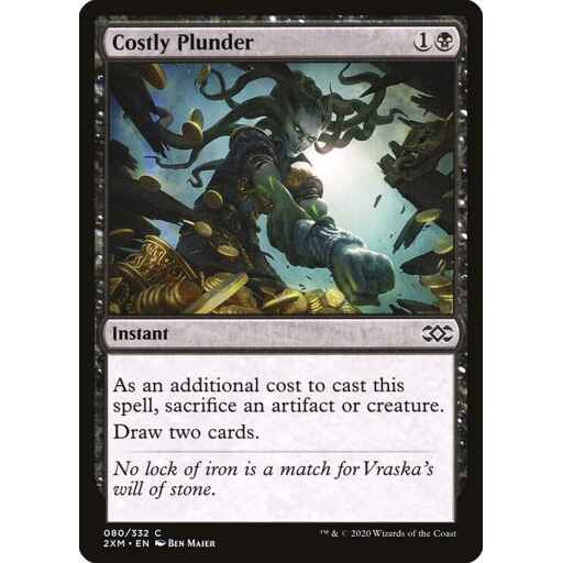 Double Masters - 80 - Costly Plunder - Common - B - Non-foil