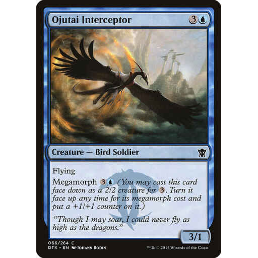 Dragons of Tarkir - 66 - Ojutai Interceptor - Common - U - Non-foil