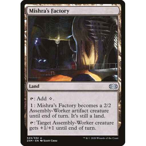 Double Masters - 323 - Mishra's Factory - Uncommon - C - Non-foil