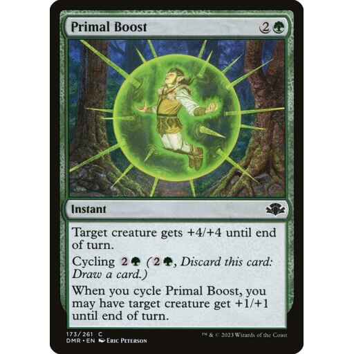 Dominaria Remastered - 173 - Primal Boost - Common - G - Non-foil