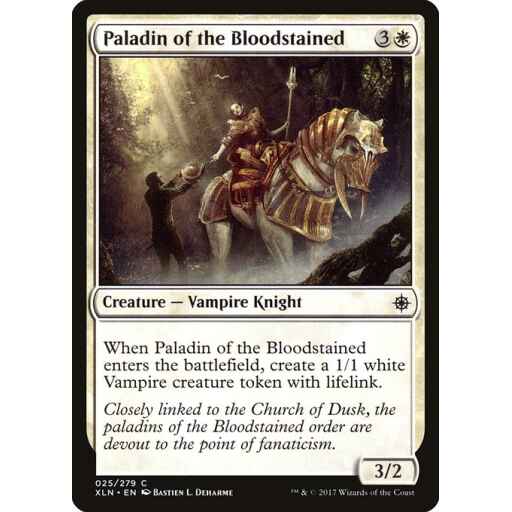 Ixalan - 25 - Paladin of the Bloodstained - Common - W - Non-foil