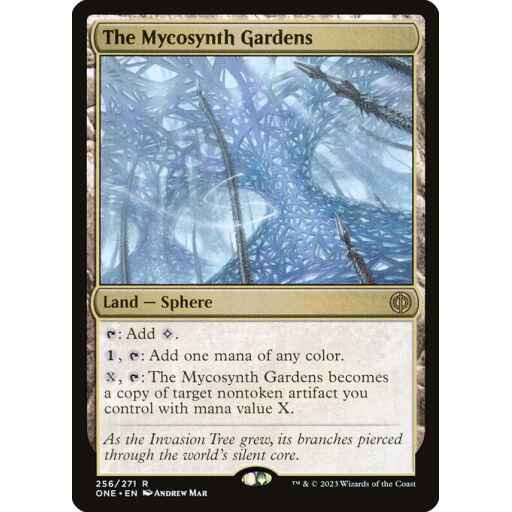 Phyrexia: All Will Be One - 256 - The Mycosynth Gardens - Rare - C - Non-foil