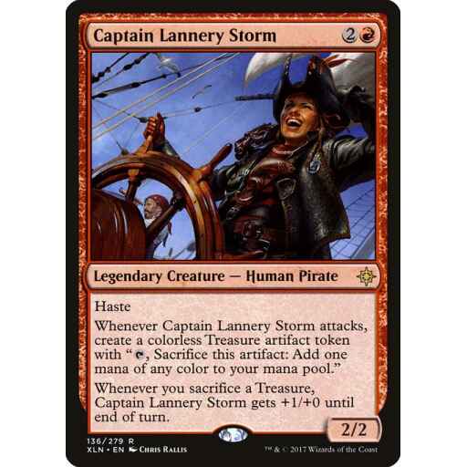 Ixalan - 136 - Captain Lannery Storm - Rare - R - Non-foil