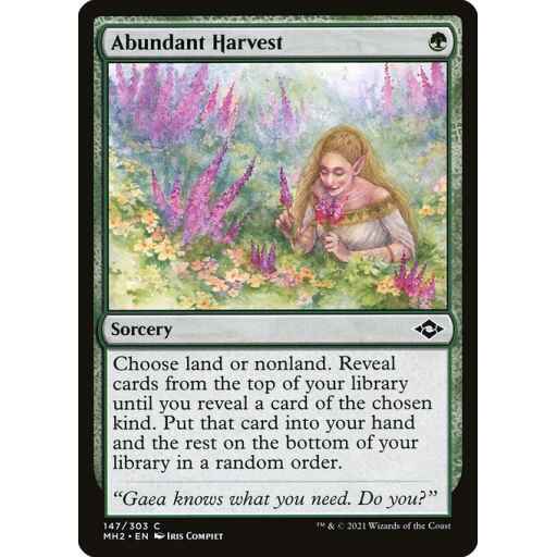 Modern Horizons 2 - 147 - Abundant Harvest - Common - G - Non-foil