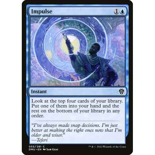Dominaria United - 55 - Impulse - Common - U - Non-foil