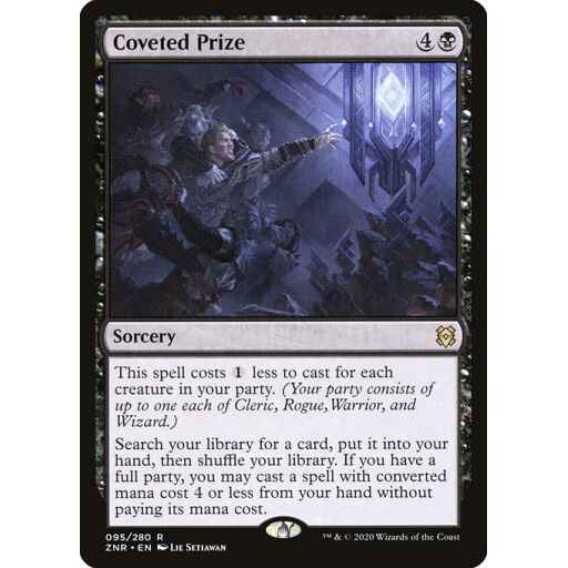 Zendikar Rising - 95 - Coveted Prize - Rare - B - Non-foil