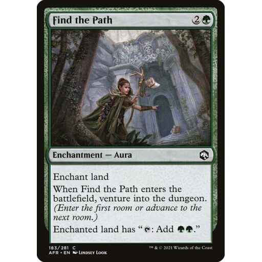 Adventures in the Forgotten Realms - 183 - Find the Path - Common - G - Non-foil