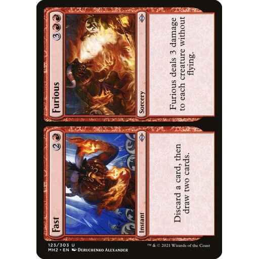 Modern Horizons 2 - 123 - Fast // Furious - Uncommon - R - Non-foil