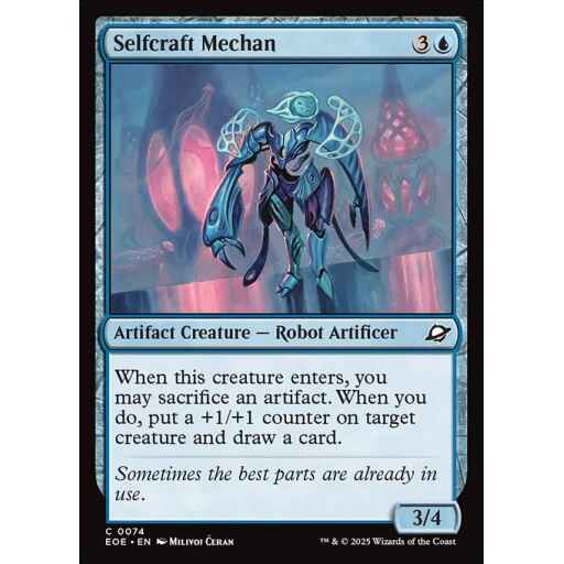 Edge of Eternities - 74 - Selfcraft Mechan - Common - U - Non-foil