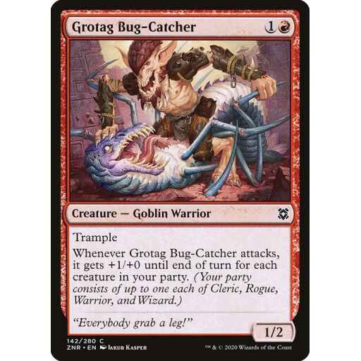 Zendikar Rising - 142 - Grotag Bug-Catcher - Common - R - Non-foil