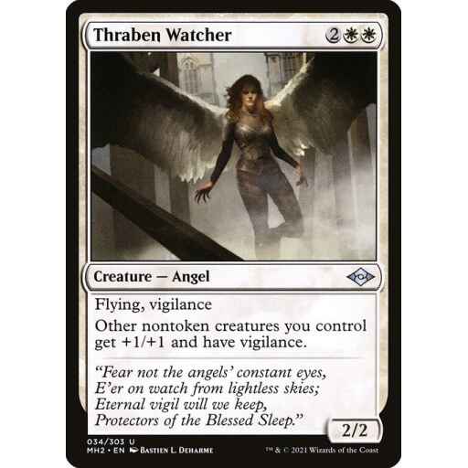 Modern Horizons 2 - 34 - Thraben Watcher - Uncommon - W - Non-foil