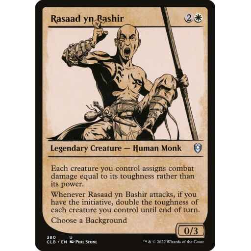 Commander Legends: Battle for Baldur's Gate - 380 - Rasaad yn Bashir - Uncommon - W - Non-foil