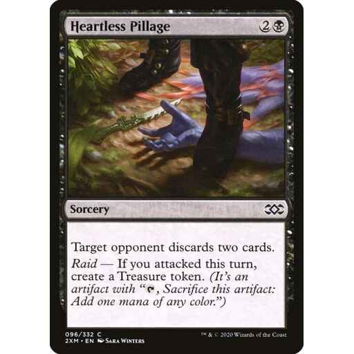 Double Masters - 96 - Heartless Pillage - Common - B - Non-foil