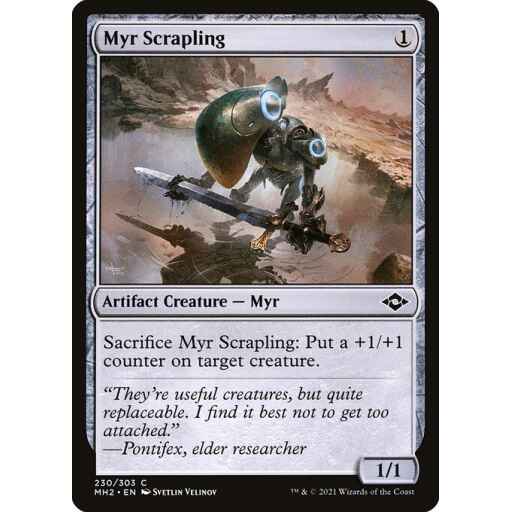 Modern Horizons 2 - 230 - Myr Scrapling - Common - C - Non-foil