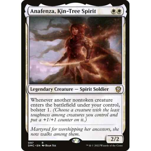 Dominaria United Commander - 97 - Anafenza, Kin-Tree Spirit - Rare - W - Non-foil