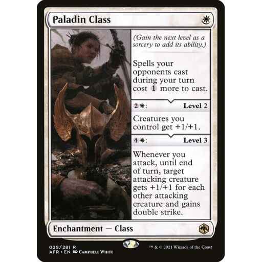 Adventures in the Forgotten Realms - 29 - Paladin Class - Rare - W - Non-foil