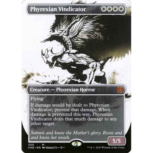 Phyrexia: All Will Be One - 300 - Phyrexian Vindicator - Mythic - W - Non-foil