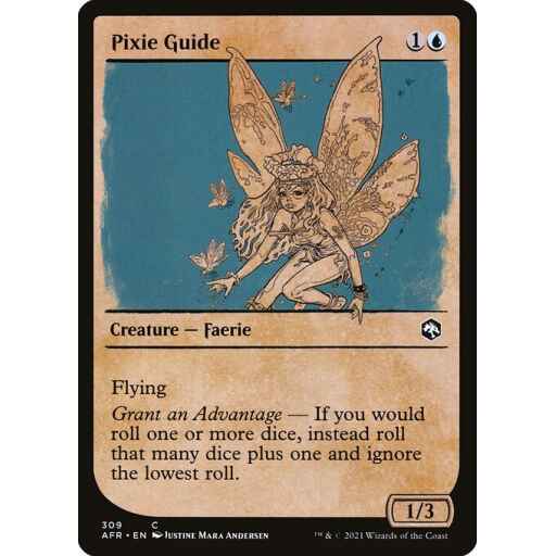 Adventures in the Forgotten Realms - 309 - Pixie Guide - Common - U - Non-foil