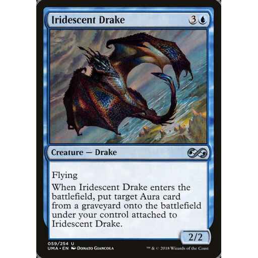 Ultimate Masters - 59 - Iridescent Drake - Uncommon - U - Non-foil