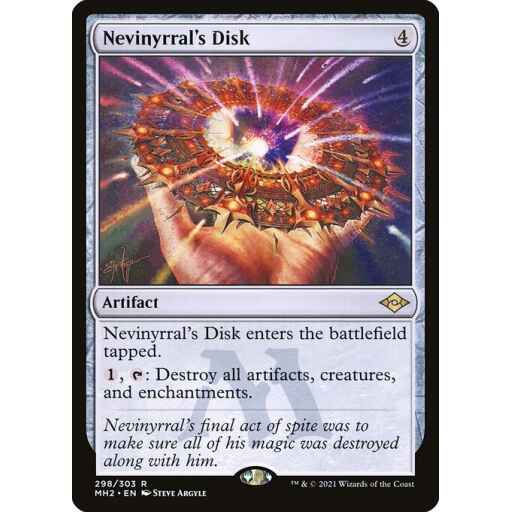 Modern Horizons 2 - 298 - Nevinyrral's Disk - Rare - C - Non-foil