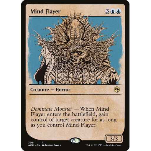Adventures in the Forgotten Realms - 308 - Mind Flayer - Rare - U - Non-foil