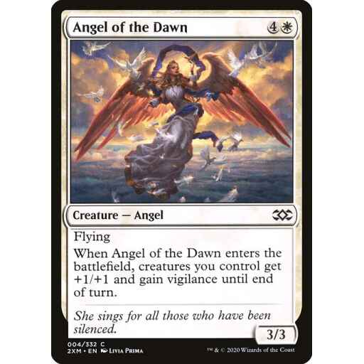 Double Masters - 4 - Angel of the Dawn - Common - W - Non-foil