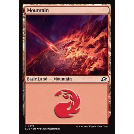 Edge of Eternities - 273 - Mountain - Common - C - Foil