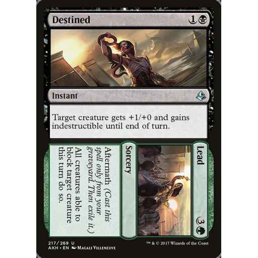 Amonkhet - 217 - Destined // Lead - Uncommon - BG - Non-foil
