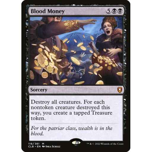 Commander Legends: Battle for Baldur's Gate - 116 - Blood Money - Mythic - B - Non-foil