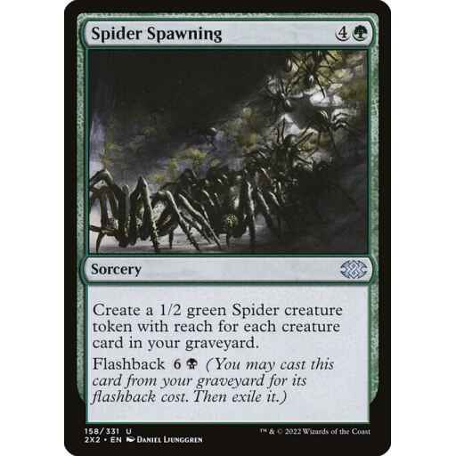Double Masters 2022 - 158 - Spider Spawning - Uncommon - G - Non-foil