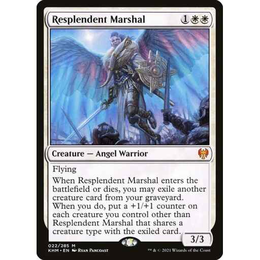 Kaldheim - 22 - Resplendent Marshal - Mythic - W - Non-foil