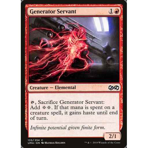 Ultimate Masters - 133 - Generator Servant - Common - R - Non-foil
