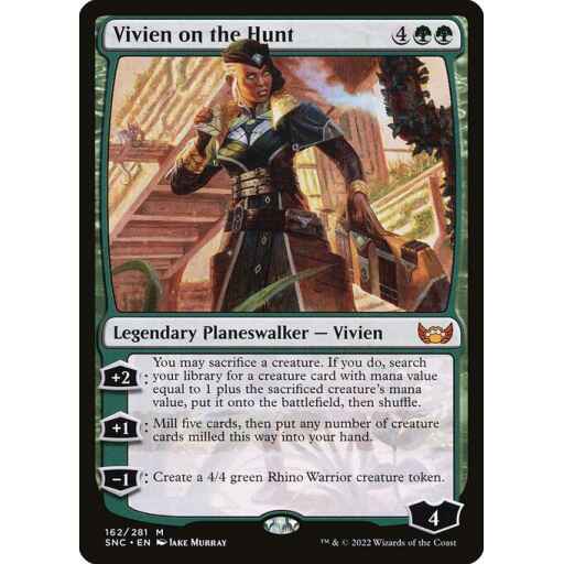 Streets of New Capenna - 162 - Vivien on the Hunt - Mythic - G - Non-foil